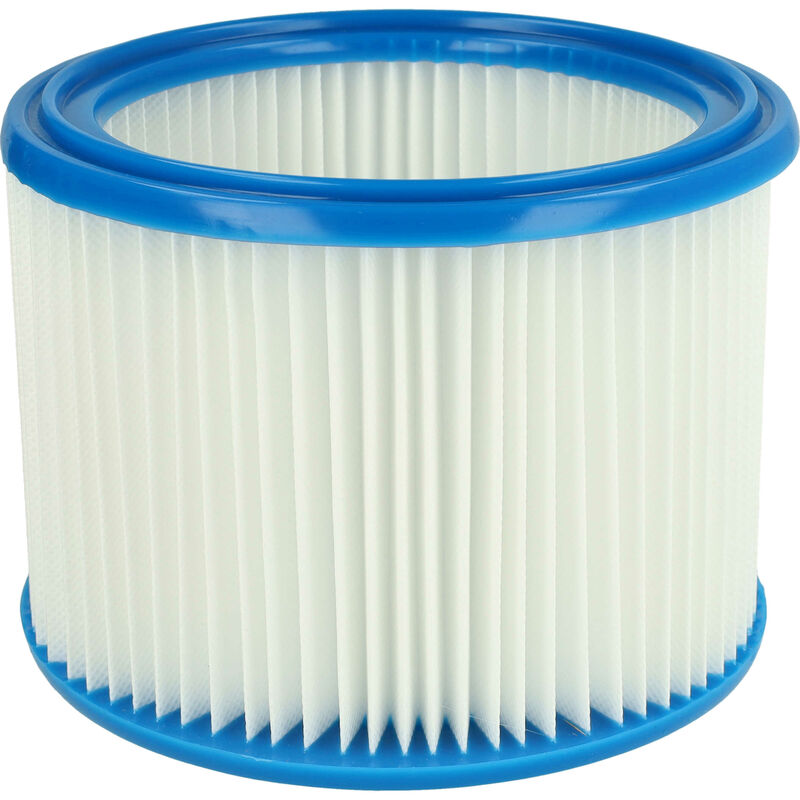 foto del prodotto vhbw filtro rotondo a pieghe compatibile con nilfisk alto attix 8 gallon as e nilfisk alto attix 550 21, attix 30 2m xc aspirapolvere multiuso