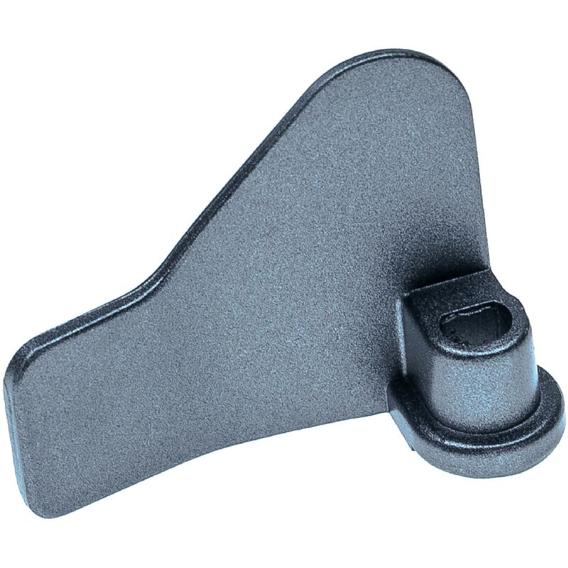 foto del prodotto vhbw - gancio compatibile con delonghi dbm450 impastatrice - attacco, 6,2 x 4 cm, lega di alluminio, grigio