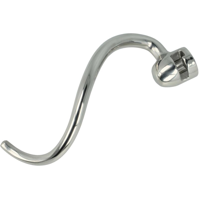 foto del prodotto vhbw gancio compatibile con kitchenaid ksm90, ksm88psq, ksm85ps, ksm95, ksm96 robot da cucina attacco, 18 x 6 cm, acciaio inox argento