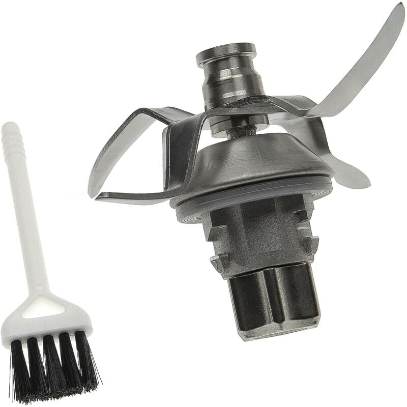 foto del prodotto vhbw gruppo lame compatibile con vorwerk bimby tm7, tm6 robot da cucina con 4 lame in acciaio inox, incl. spazzola per pulire