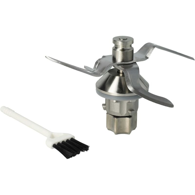 foto del prodotto vhbw gruppo lame di ricambio compatibile con vorwerk bimby tm5 robot da cucina con 4 lame in acciaio inossidabile, incl. guarnizione ad anello