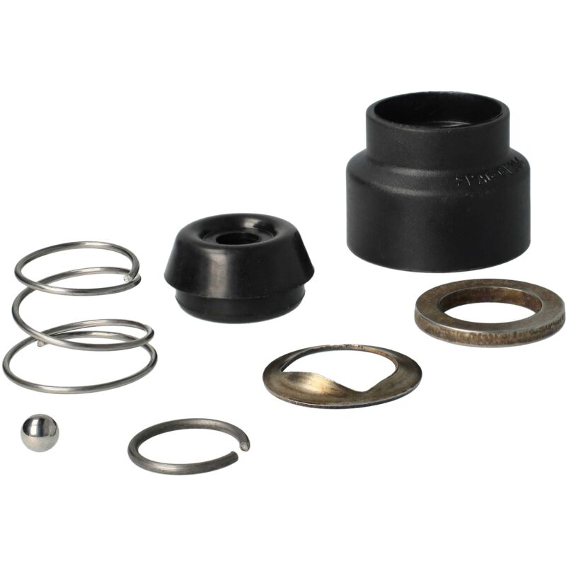 foto del prodotto vhbw guaina protettiva per mandrino per punte da trapano compatibile con bosch 11218evs, 11215dvsr martello perforatore, trapano nero argento