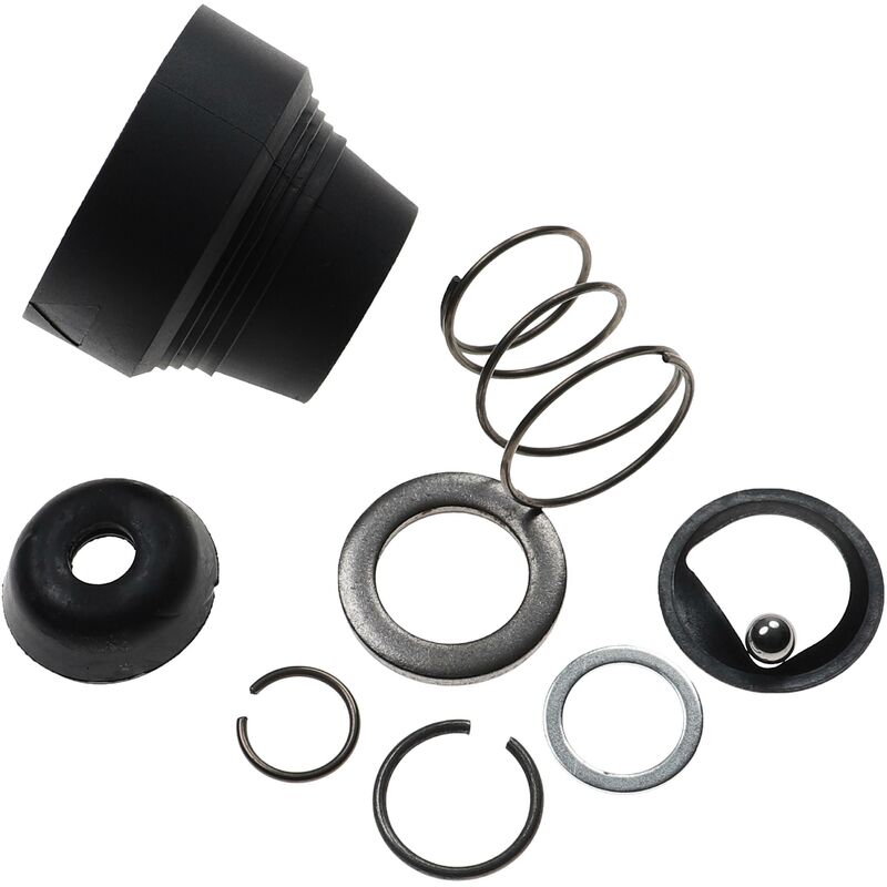 foto del prodotto vhbw guaina protettiva per mandrino per punte da trapano compatibile con bosch pbh 2500 sre martello perforatore, trapano, nero argento