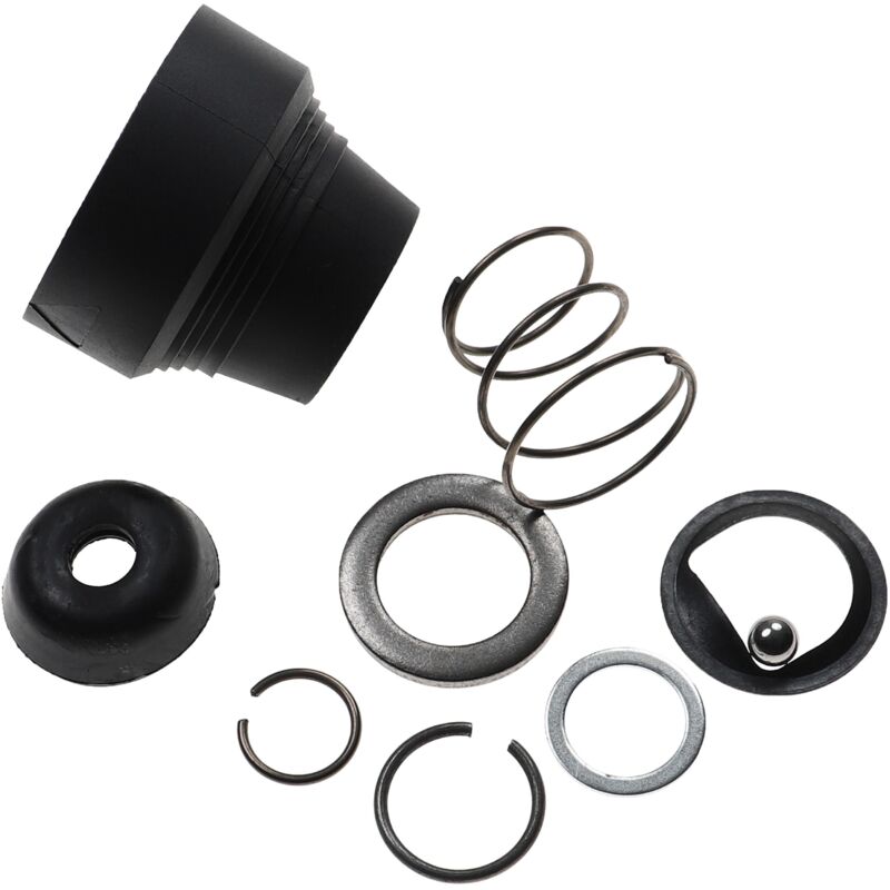 foto del prodotto vhbw guaina protettiva per mandrino per punte da trapano compatibile con bosch pbh universal martello perforatore, trapano, nero argento