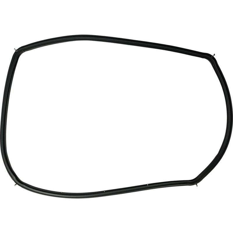 foto del prodotto vhbw guarnizione compatibile con bosch heg33t150/57, heg33u340/57, heg33u340/56, heg33u340/45 - 45,5 x 33 x 1 cm, con ganci angolari nero
