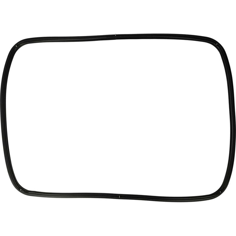 foto del prodotto vhbw guarnizione compatibile con siemens he38e20, he38e40, he40521, he40540, he38e50, he38e60, he40520 - 42x32x1 cm, con ganci angolari nero