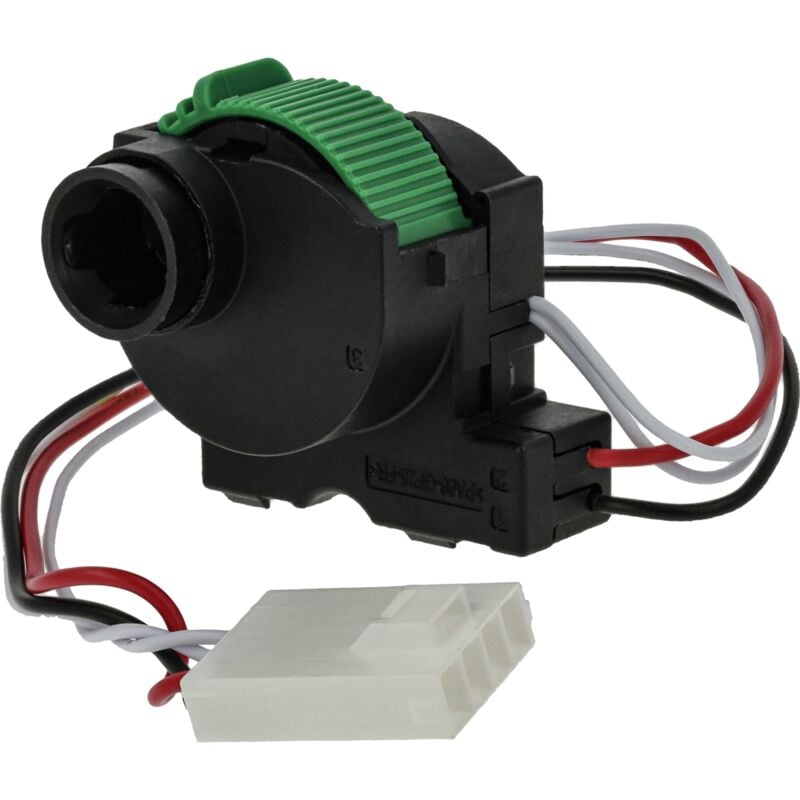 foto del prodotto vhbw interruttore compatibile con vorwerk folletto 150, 140 aspirapolvere verde nero