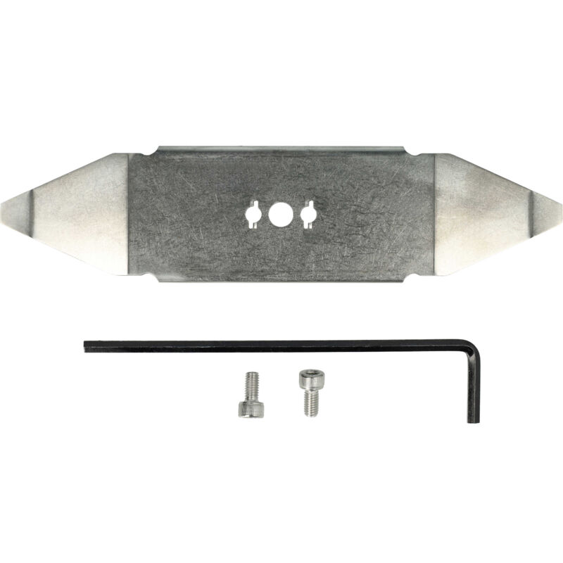 foto del prodotto vhbw lama di ricambio compatibile con robomow 22axgaaa619, 22axgaad619, 22axgakd619 tagliaerba argento, in acciaio inox