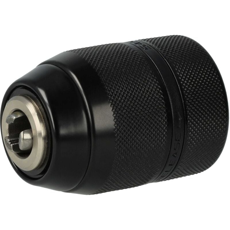 foto del prodotto vhbw mandrino a cambio rapido compatibile con milwaukee pde 16 rp, 16 rpq, 13 rq, 13 rx, 13 rpq avvitatori a batteria, trapani nero