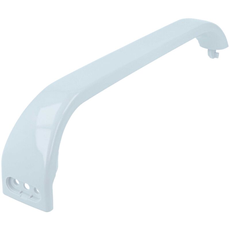 foto del prodotto vhbw maniglia per porta sportello compatibile con bosch serie kgu3, kgu3xxx frigorifero forno plastica bianco sostituisce 369542