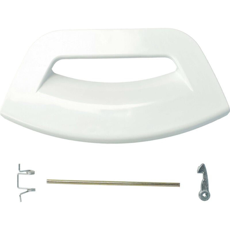 foto del prodotto vhbw maniglia per porta sportello compatibile con hotpoint wmxtf 942p uk, wmyf 822p uk, wmyf 822p yf822 puk lavatrice