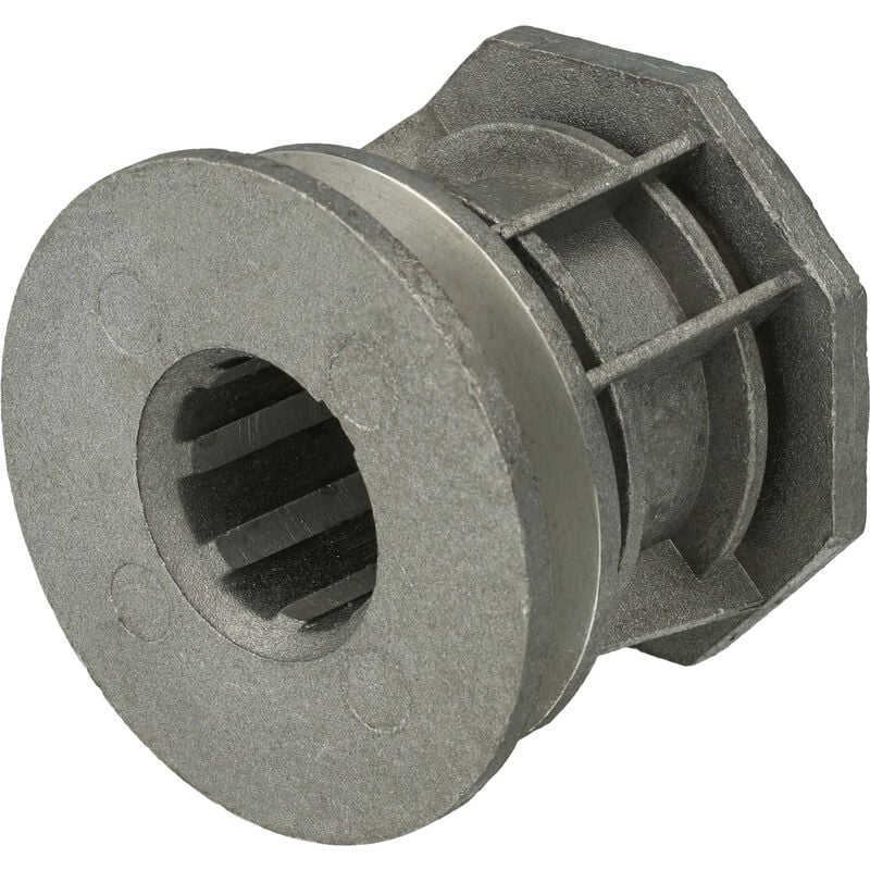 foto del prodotto vhbw mozzo portalame sostituisce 5045912, 504561201, 5045912 01 per tosaerba argento