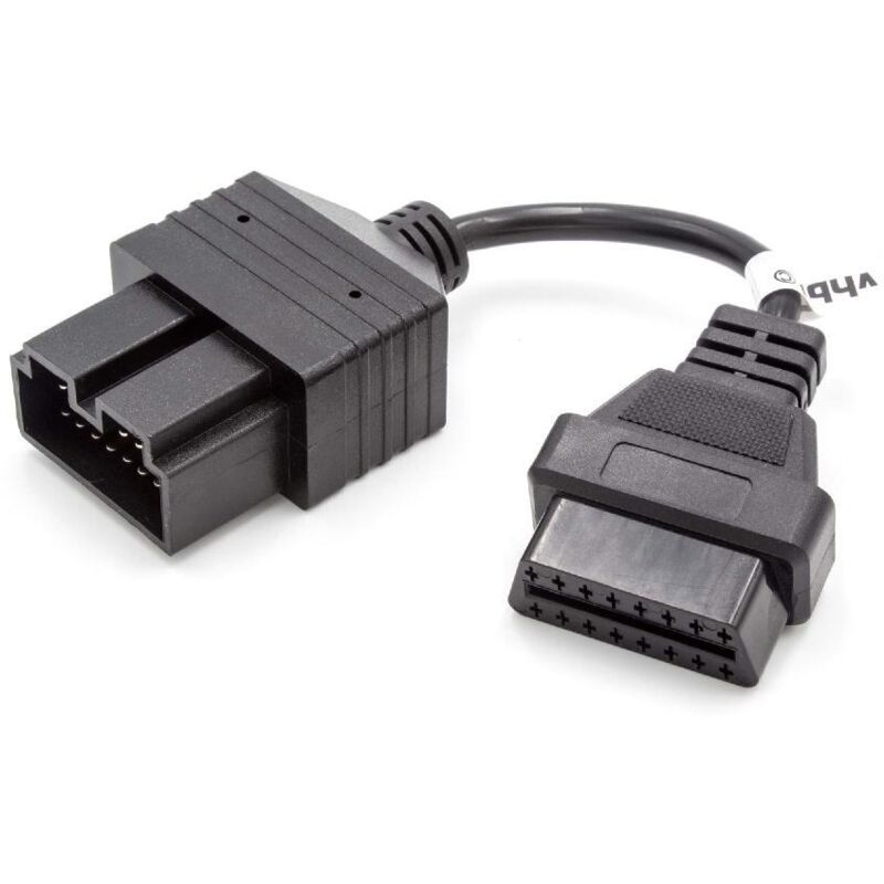 foto del prodotto vhbw obd2 cavo adattatore 20pin a 16pin compatibile con dispositivo diagnostico obd compatibile con vecchi modelli di kia con connettore da 20