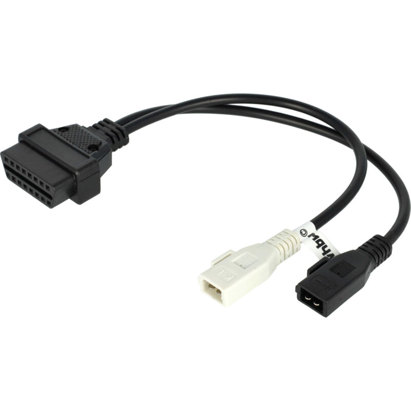 foto del prodotto vhbw obd2 cavo adattatore compatibile con dispositivo diagnostico obd compatibile con i modelli di audi, seat, skoda, vw, volkswagen con