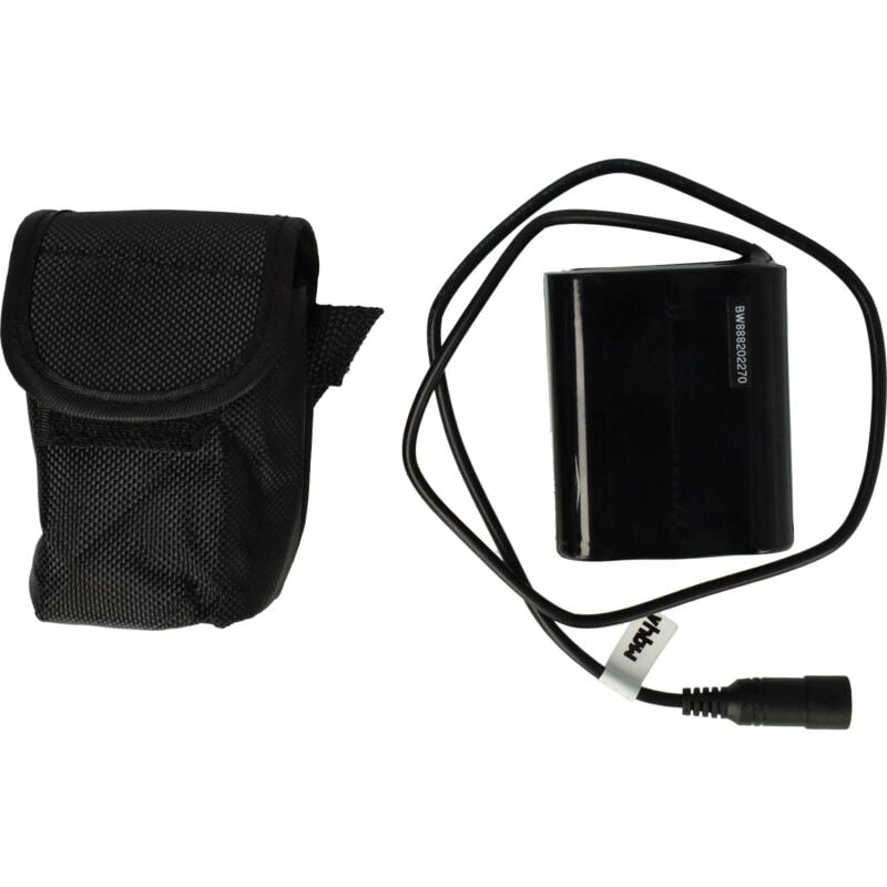 foto del prodotto vhbw pacco batteria per faretti, fanalini per biciclette 9000mah, 8,4v, li ion 