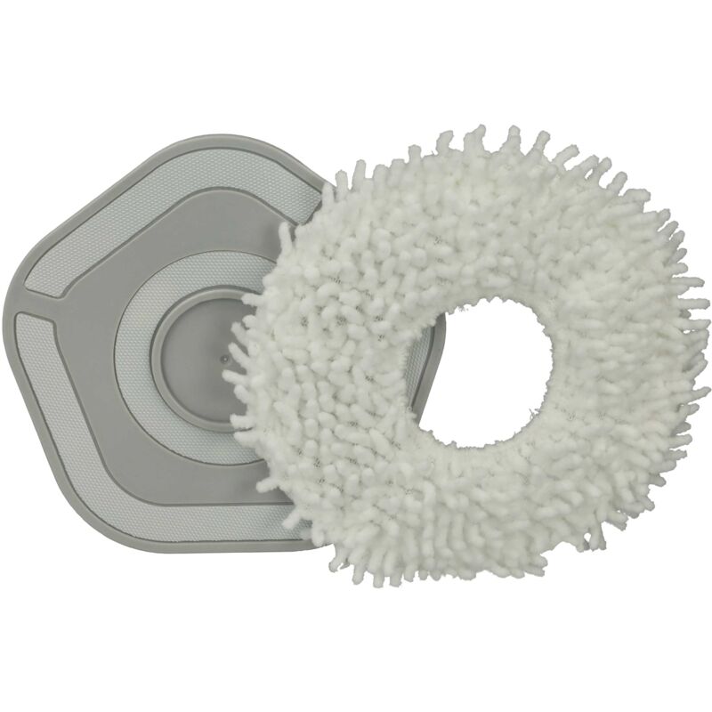 foto del prodotto vhbw panno di pulizia in microfibra compatibile con dreame w10, w10 pro robot lavapavimenti panno microfibra