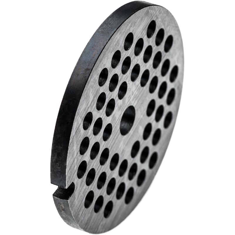 foto del prodotto vhbw piastra forata 32 compatibile con ade tritacarne diametro fori 8mm, foro centrale 13,4mm, acciaio