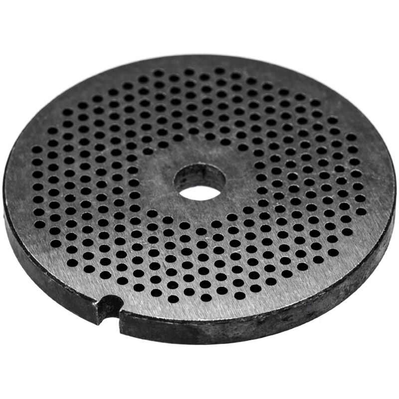 foto del prodotto vhbw piastra forata 32 compatibile con caso tritacarne diametro fori 3mm, foro centrale 13,4mm, acciaio
