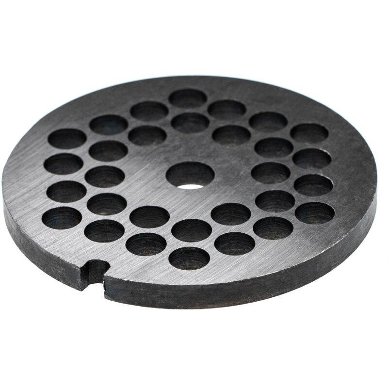 foto del prodotto vhbw piastra forata 32 compatibile con fama tritacarne diametro fori 10mm, foro centrale 13,4mm, acciaio