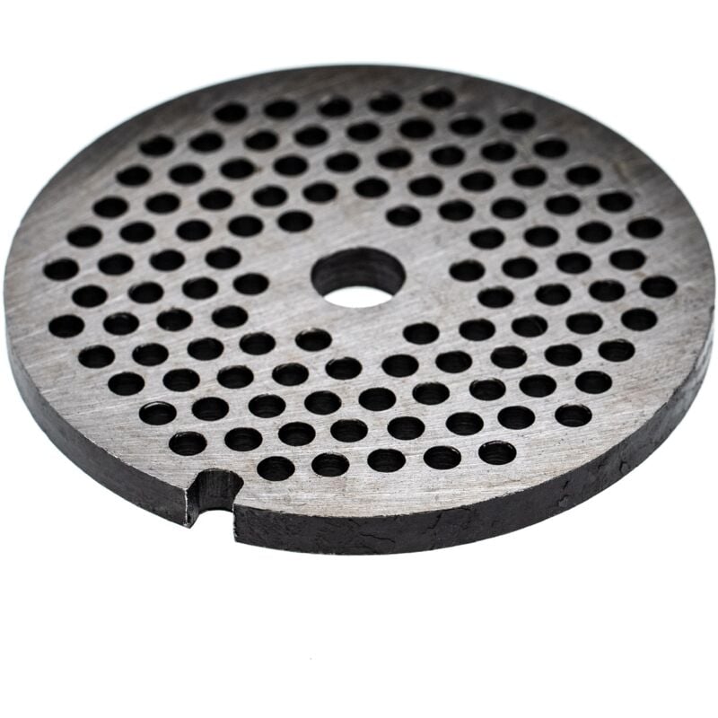 foto del prodotto vhbw piastra forata 32 compatibile con fama tritacarne diametro fori 5mm, foro centrale 13,4mm, acciaio