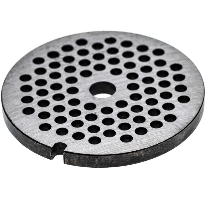 foto del prodotto vhbw piastra forata 32 compatibile con fama tritacarne diametro fori 6mm, foro centrale 13,4mm, acciaio