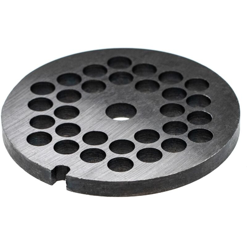 foto del prodotto vhbw piastra forata 32 compatibile con porkert tritacarne diametro fori 10mm, foro centrale 13,4mm, acciaio
