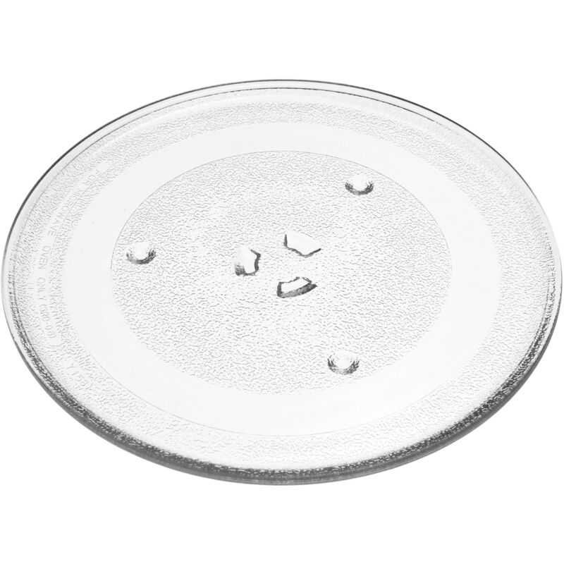 foto del prodotto vhbw piatto compatibile con lg ms23necbw forni a microonde piatto girevole con attacco a y, 28,8 cm, vetro trasparente