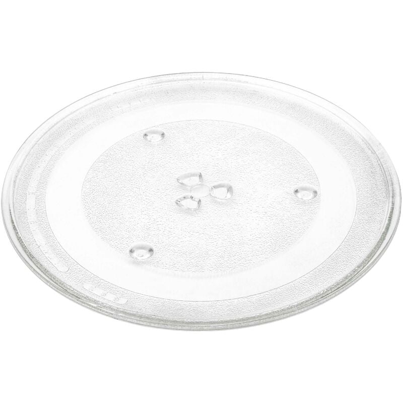 foto del prodotto vhbw piatto compatibile con samsung ms23f302eaw, ms23h3125fk forni a microonde piatto girevole con attacco a y, 285 mm, vetro, trasparente