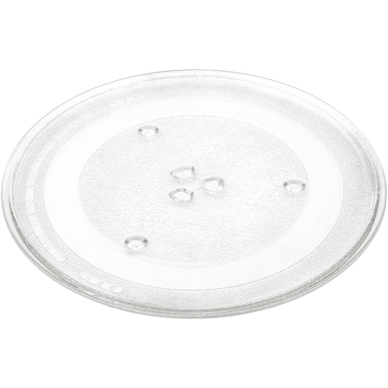 foto del prodotto vhbw piatto compatibile con samsung ms23k3555ew, mw81w s, mw82n forni a microonde piatto girevole con attacco a y, 285 mm, vetro, trasparente