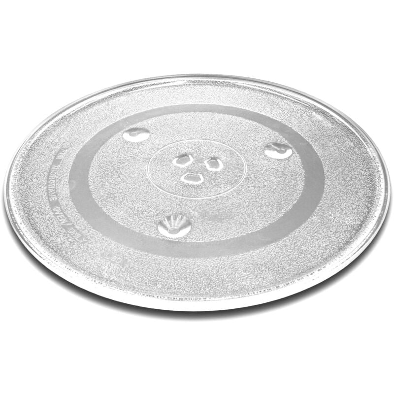 foto del prodotto vhbw piatto universale per diversi forni a microonde ad es. compatibile con bosch, siemens, bauknecht piatto girevole, 31,5 cm, vetro trasparente