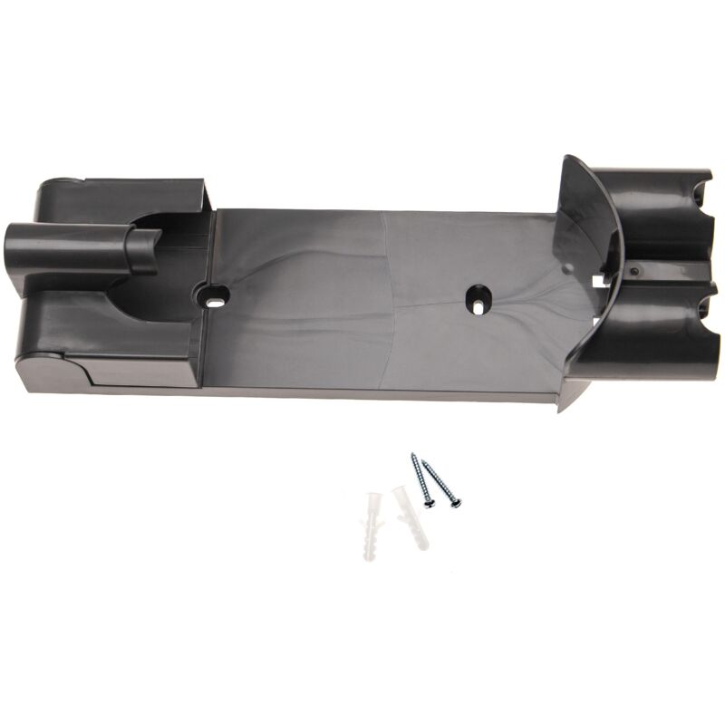 foto del prodotto vhbw porta accessori compatibile con dyson v7, v12 detect slim absolute accessori da aspirapolvere supporto da parete, grigio, 32 x 9,5 x 6,8 cm