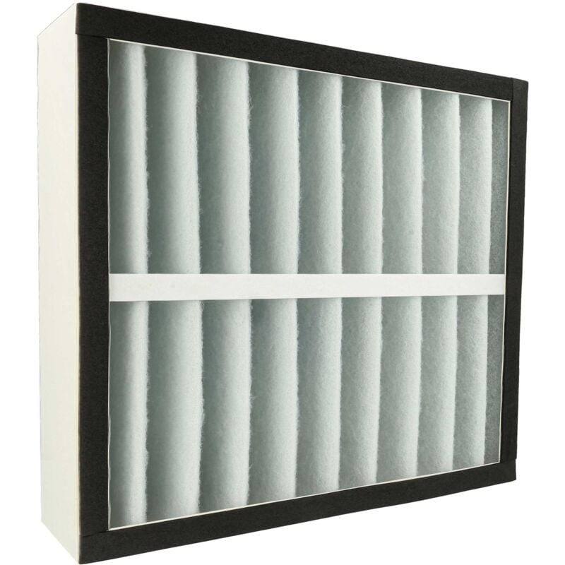 foto del prodotto vhbw prefiltro compatibile con dustcontrol dc aircube 1200 depuratore d aria plastica, classe filtrante g4, nero bianco