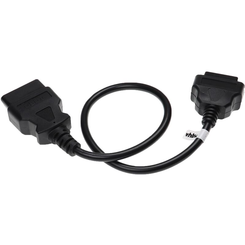foto del prodotto vhbw prolunga obd2 da 16 pin f a 16 pin m per auto 50 cm