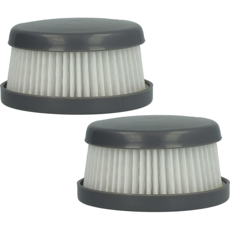 foto del prodotto vhbw set da 2x filtro a pieghe piatte compatibile con black decker orb it orb48, orb72 aspirapolvere cartuccia filtrante