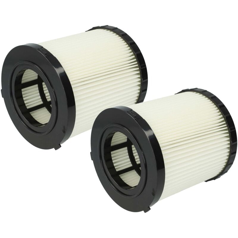 foto del prodotto vhbw set da 2x filtro a pieghe piatte compatibile con dewalt dcv581h, dcv584l, dcv580h, dcv582, dcv580, dcv581 aspirapolvere cartuccia filtrante