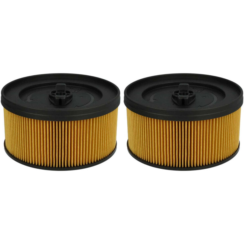 foto del prodotto vhbw set da 2x filtro a pieghe piatte compatibile con k rcher wd 5.200 mp, wd 5.220 mp, wd 5.260, wd 5.270 aspiratore umido secco cartuccia