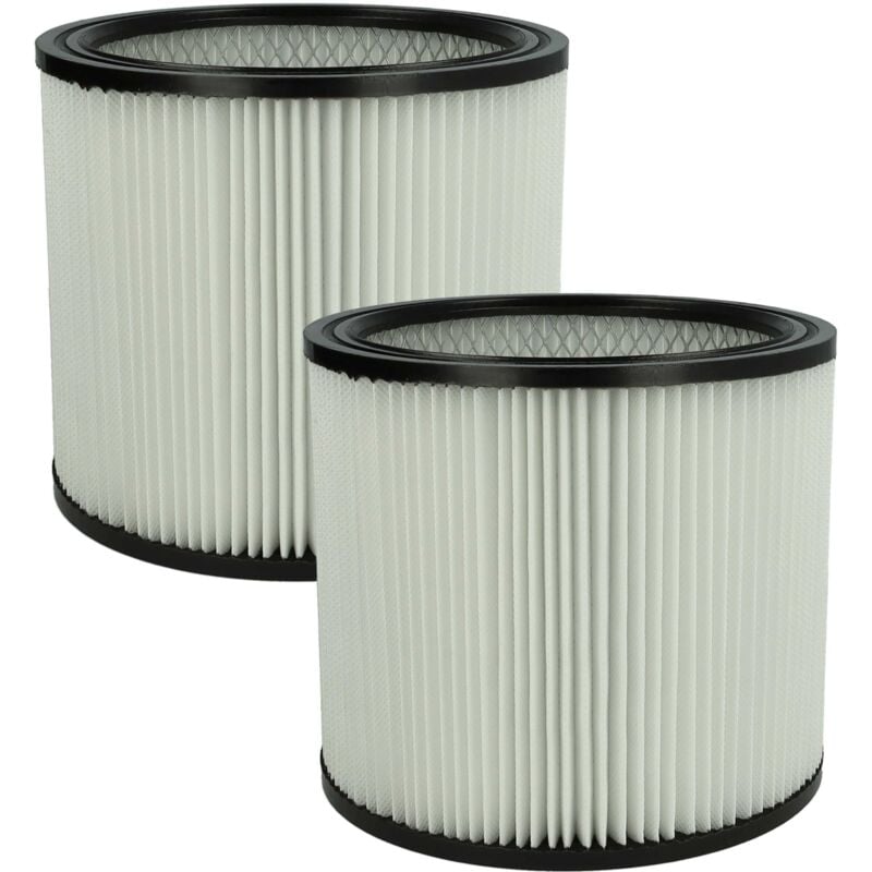 foto del prodotto vhbw set da 2x filtro a pieghe piatte compatibile con shopvac pump vac 45 aspirapolvere cartuccia filtrante