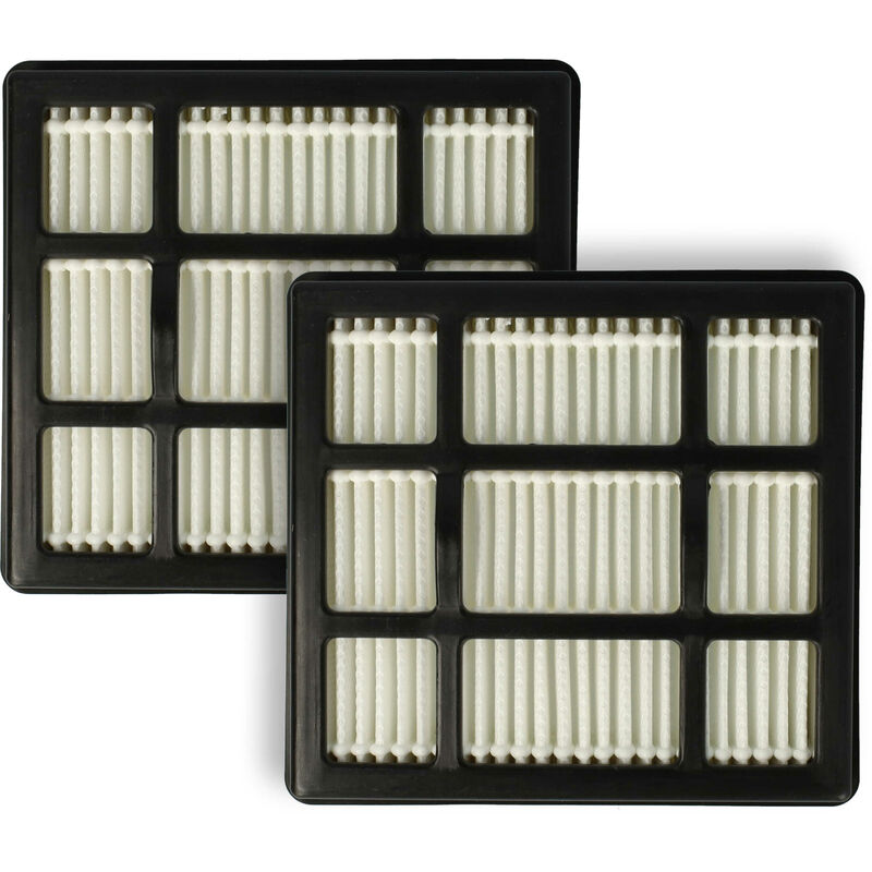 foto del prodotto vhbw set da 2x filtro compatibile con ariete 2741 xforce, 2791 jetforce aspirapolvere filtro hepa anallergico
