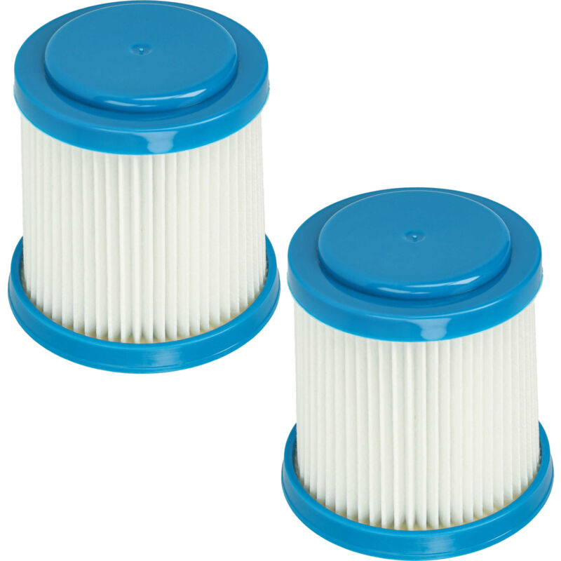 foto del prodotto vhbw set da 2x filtro compatibile con black decker fej520jf, fej520jfs, svj520b, svj520bfs, svj520bfsp aspirapolvere filtro hepa anallergico