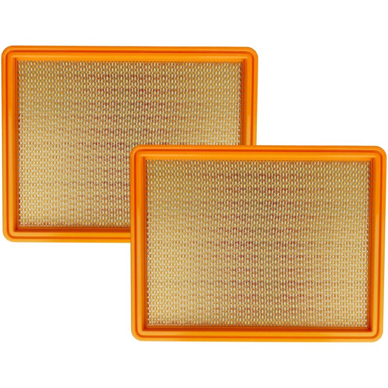 foto del prodotto vhbw set da 2x filtro compatibile con k rcher nt 551 eco profi, nt 551, nt 700 profi aspirapolvere filtro principale a lamelle