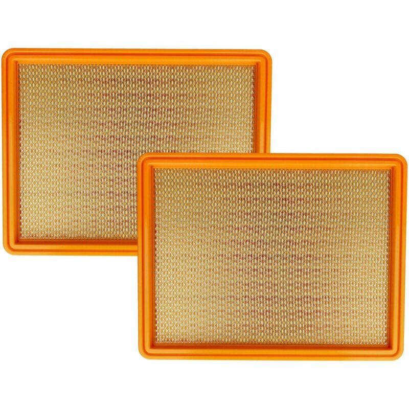 foto del prodotto vhbw set da 2x filtro compatibile con k rcher nt 700 eco, nt 701, nt 702, nt 702 eco aspirapolvere filtro principale a lamelle