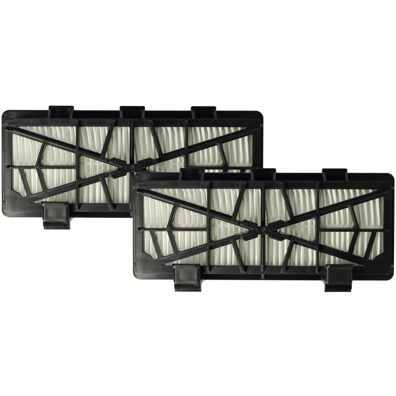 foto del prodotto vhbw set da 2x filtro compatibile con k rcher t 12 1 ecoefficency, t15 1 professional aspirapolvere filtro hepa anallergico
