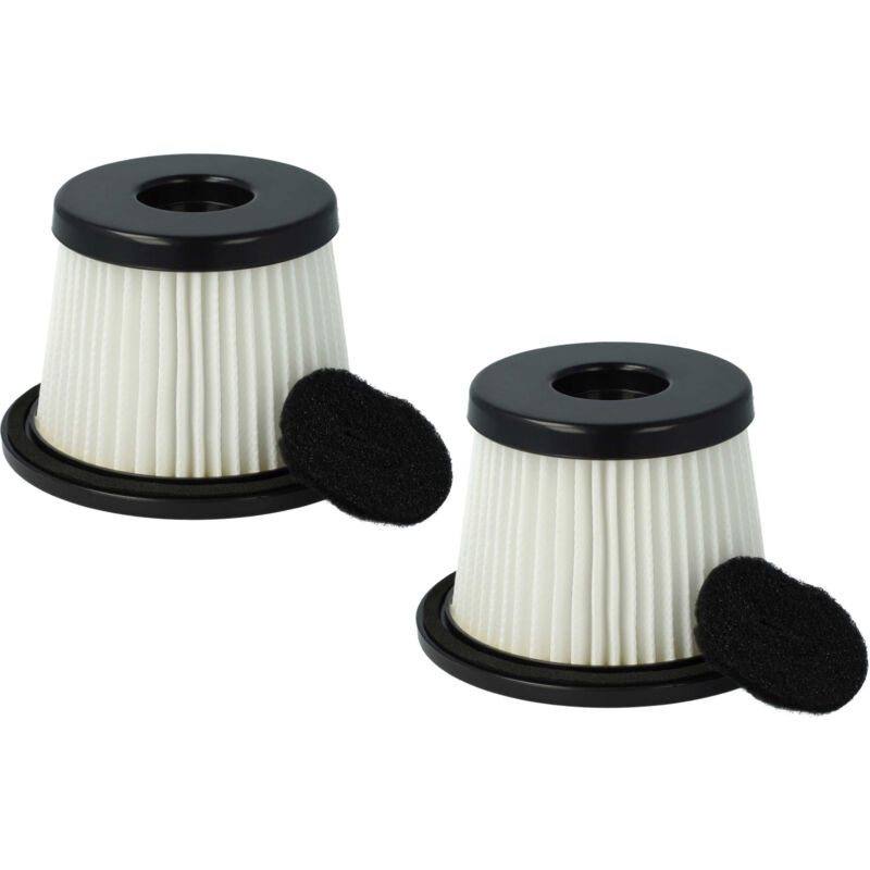 foto del prodotto vhbw set da 2x filtro compatibile con moosoo k24 aspirapolvere filtro hepa anallergico