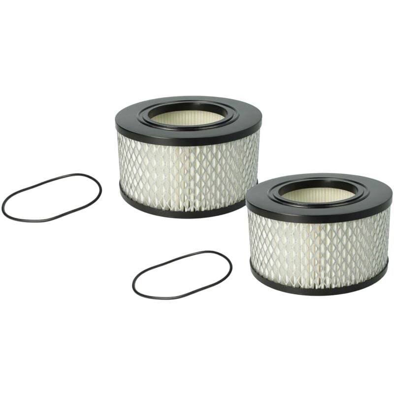 foto del prodotto vhbw set da 2x filtro compatibile con nilfisk attix 44 xx aspirapolvere filtro hepa anallergico