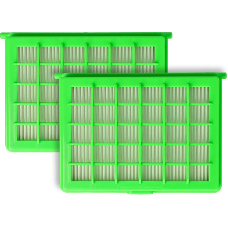 foto del prodotto vhbw set da 2x filtro compatibile con rowenta compacteo ro1767, ro 177301 4 q0, ro 176701 4 q0 aspirapolvere filtro hepa anallergico