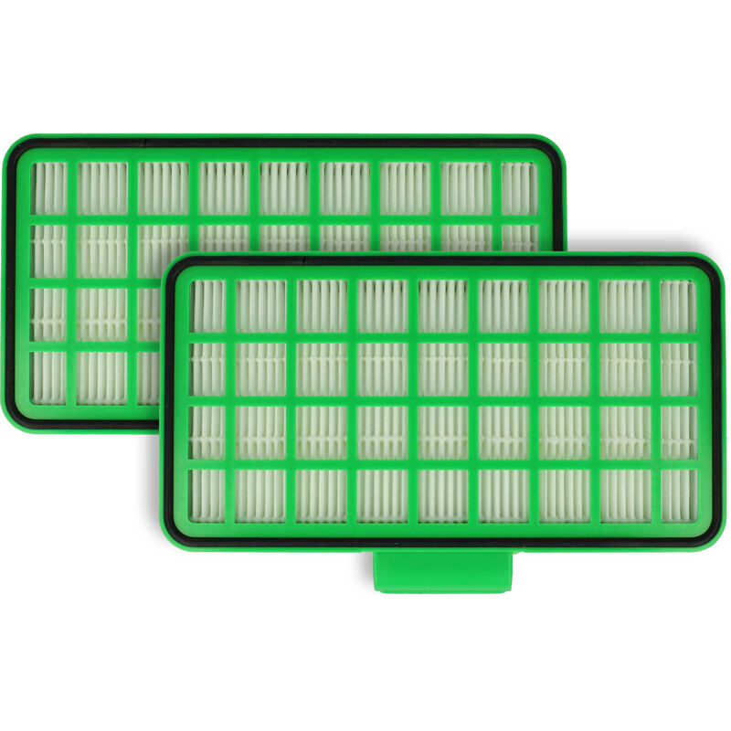 foto del prodotto vhbw set da 2x filtro compatibile con rowenta silent force extreme cyclo ro824911 410, ro825201 410 aspirapolvere filtro hepa anallergico