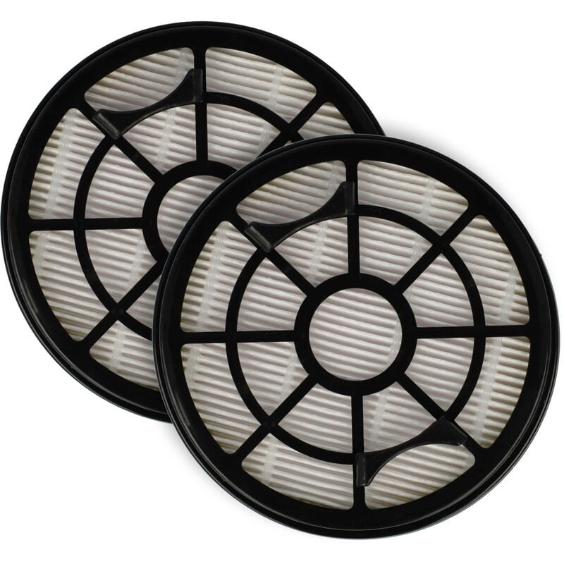 foto del prodotto vhbw set da 2x filtro compatibile con rowenta swift power cyclonic ro2932ea, ro2933, ro2933ea, ro2957 aspirapolvere filtro hepa anallergico