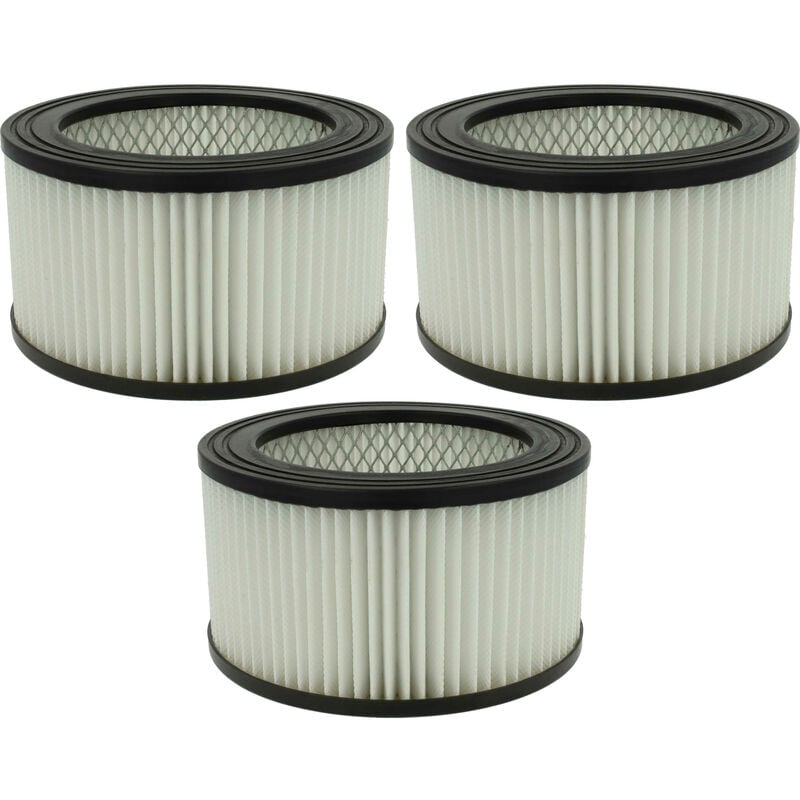 foto del prodotto vhbw set da 3x filtro compatibile con cecotec conga powerash 1200 aspiracenere filtro hepa anallergico