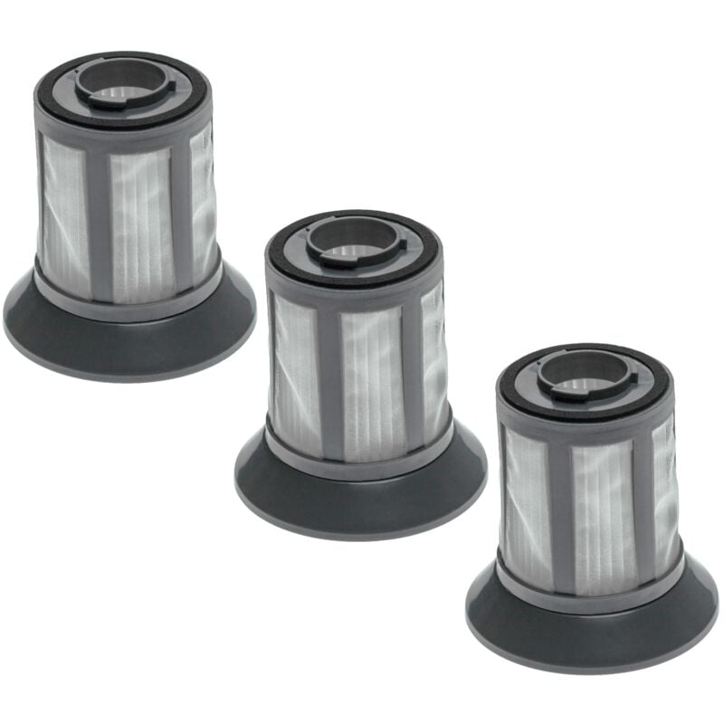 foto del prodotto vhbw set da 3x filtro compatibile con clatronic eco cyclon bs 1293, bs 1304 aspirapolvere filtro nylon hepa anallergico