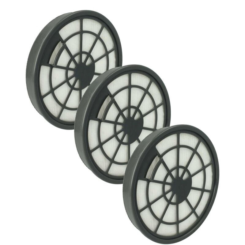 foto del prodotto vhbw set da 3x filtro compatibile con dirt devil dd2620 9, dd2650 0, dd2651 0, dd2650 1, dd2651 1 aspirapolvere filtro hepa anallergico